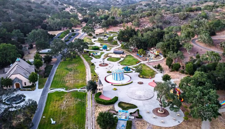 EXCLUSIVE: Michael Jackson's Neverland Valley Ranch In Los Olivos, CA Is Looking More & More Like Back In It's Glory Days  As It Sits & Waits It's Fate After Being Bought & Refurbished By Billionaire Ron Burkle Who Was Close Friends With The Super Star.