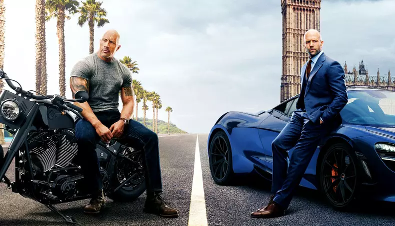 Hobbs & Shaw poster oficial