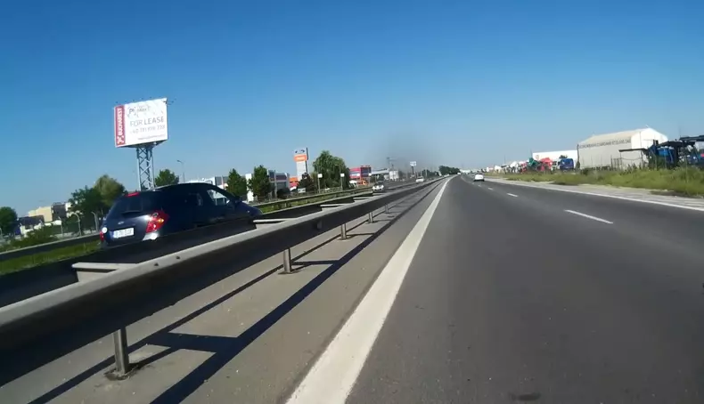 contrasens pe autostradă