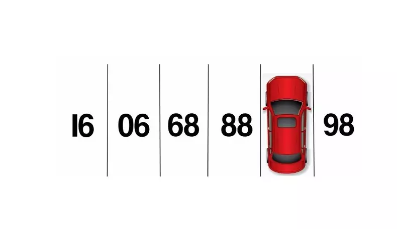 pe ce numar este parcata masina