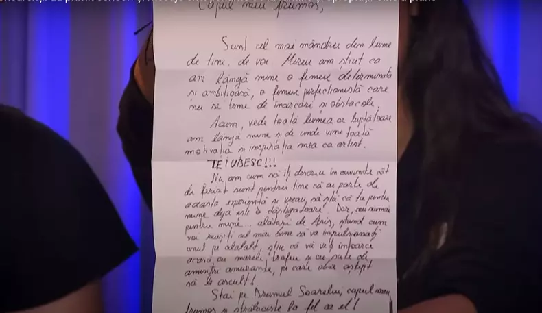 Alexia și Aris Eram, scrisoare de la părinții lor, la America Express 2023, sezonul 2  (2)
