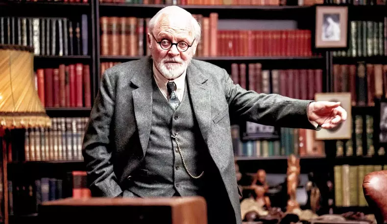FREUD'S LAST SESSION 2023 Sony Pictures Classics with Anthony Hopkins as Sigmund Freud