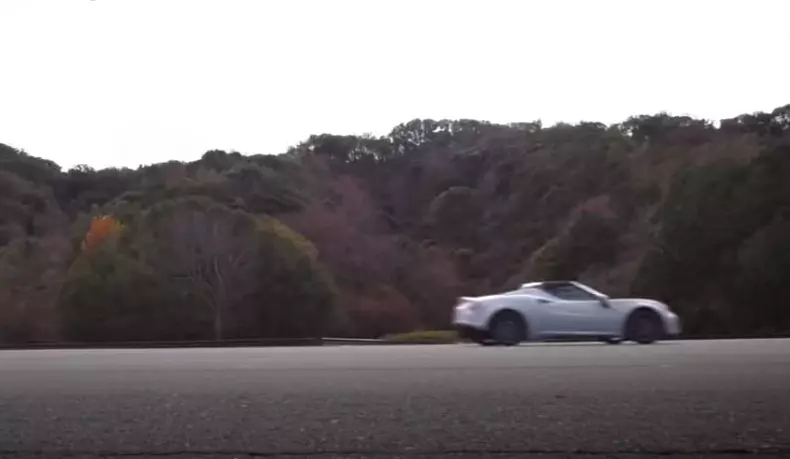 Alfa Romeo electric prototip test