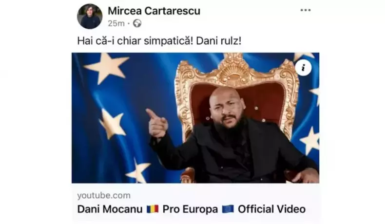 mircea-cartarescu-a-postat-pe-facebook-ultima-melodie-a-lui-dani-mocanu-dar-a-sters-foarte-repede-postarea--nu-inainte-ca-oamenii-sa-faca-numeroase-capturi-foto-1024x597