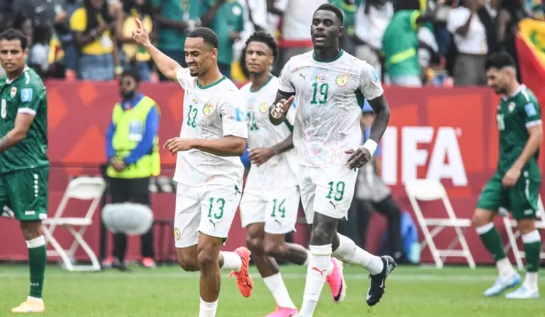 Senegal National Team vs Iraq National Team. FIFA World Cup 2026 Group I match.