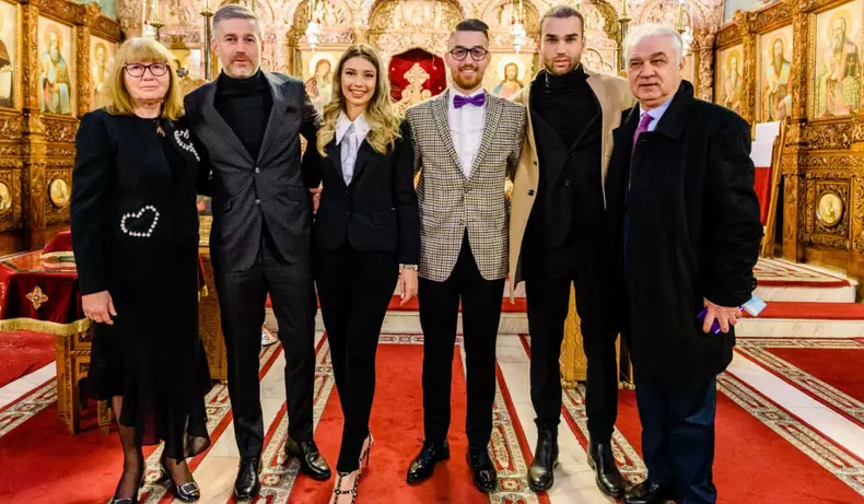 anghel iordanescu si familia