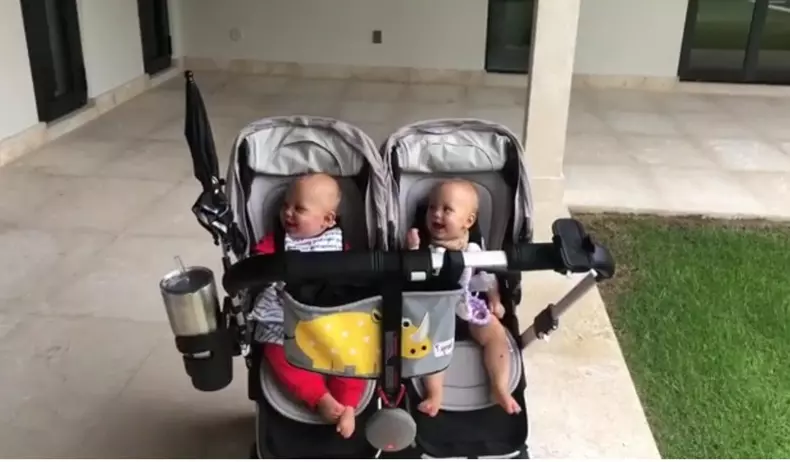 Lucy şi Nicholas, gemenii lui Enrique Iglesias și ai Annei Kurnikova