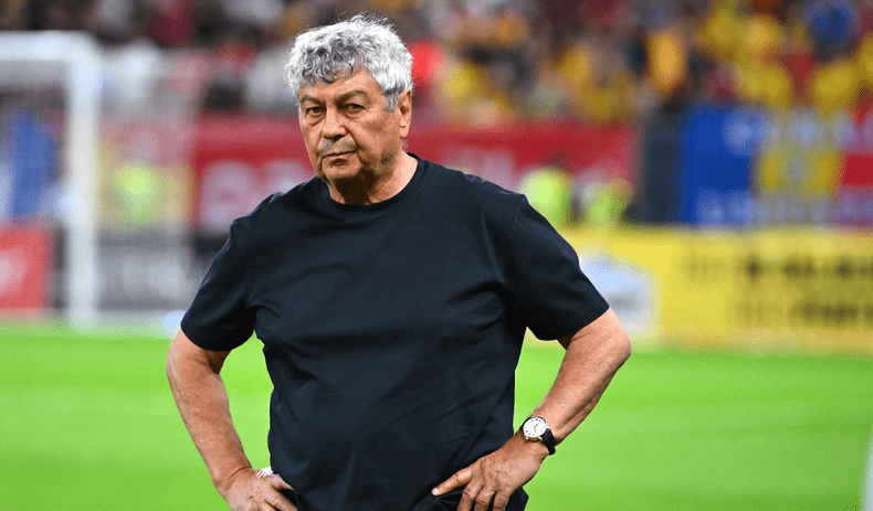 Mircea Lucescu, în timpul unui meci Profimedia