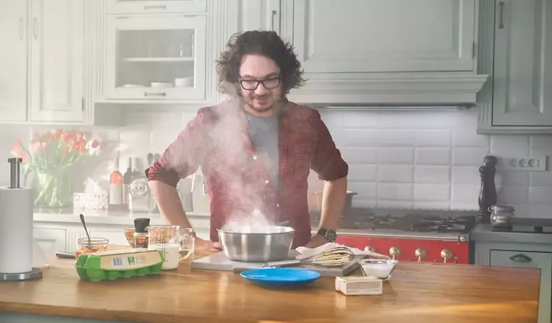 dumitrescu in bucatarie