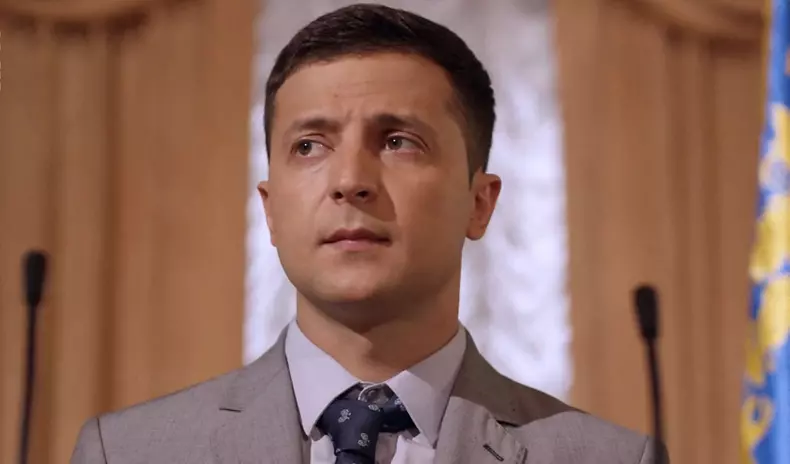 Volodymyr Zelensky dans la série ukrainienne "Serviteur du peuple"