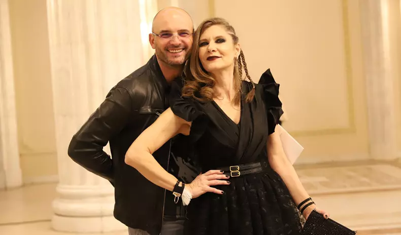 Romanița Iovan și logodnicul ei, Iulian Gogan
