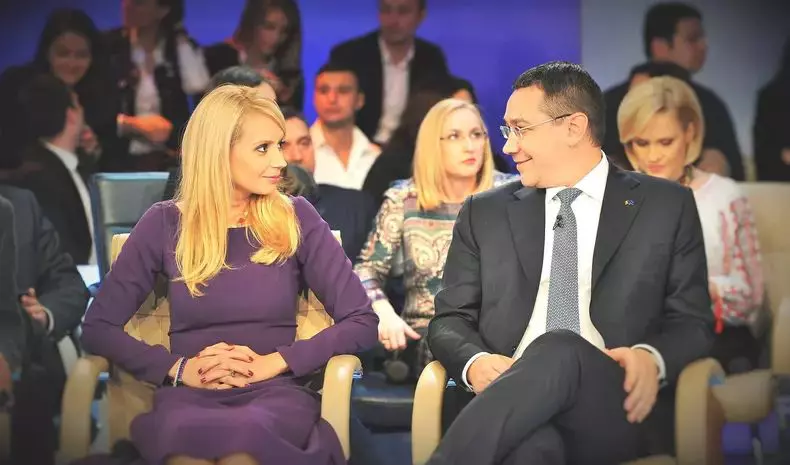 Victor Ponta și Daciana Sârbu