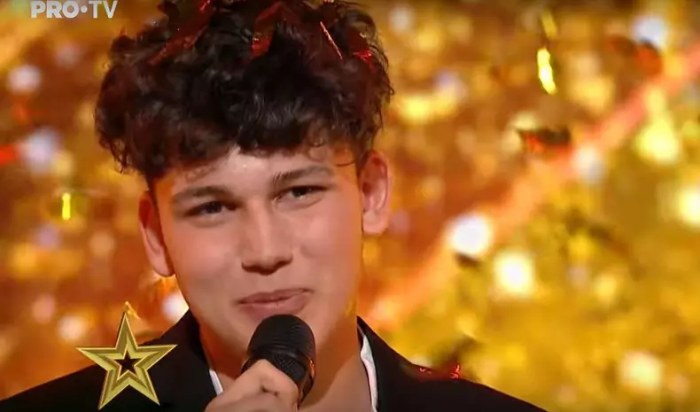 Rareș Trufea de la Românii au talent