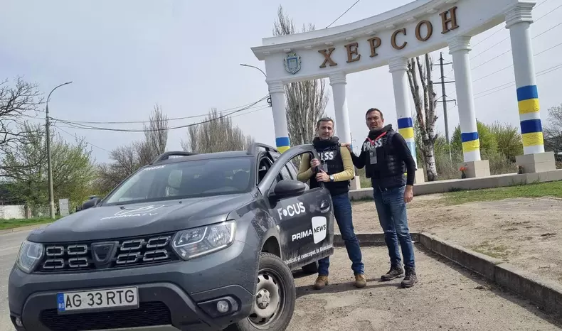 Marius Saizu (Prima TV), corespondență din Ucraina