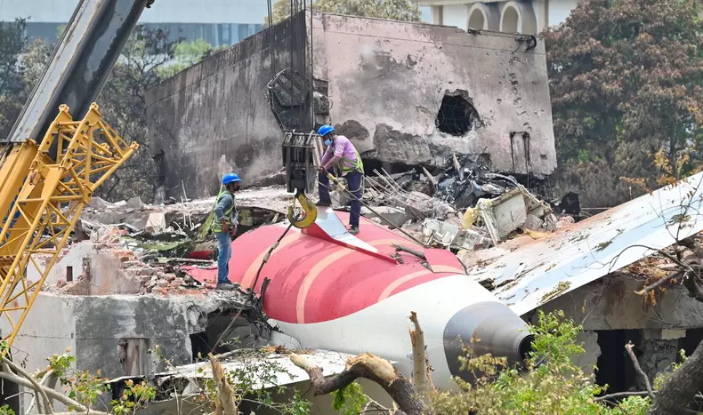 Aftermath Of Air India Plane Crash In Ahmedabad