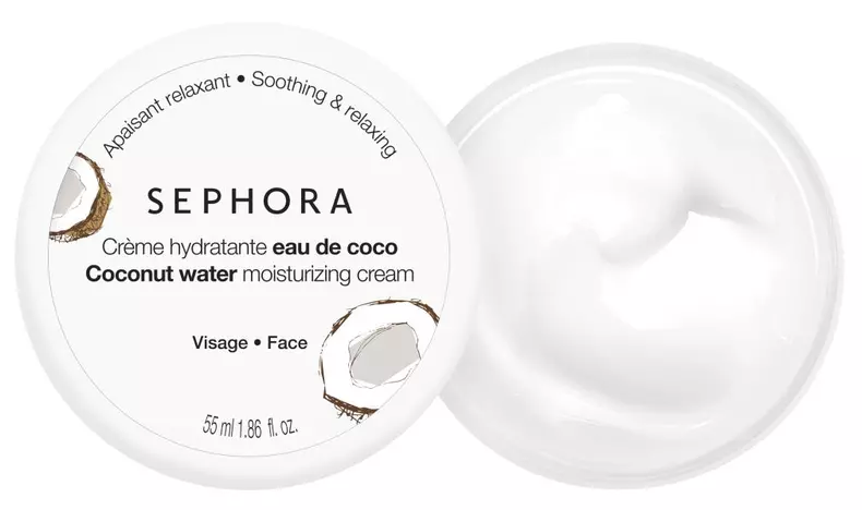 Cremă de față hidratantă, Sephora, Coconut Water Moisturizing Cream, 41 lei