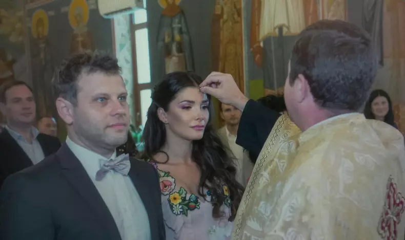 Alina Pușcaș a făcut nuntă și botez în aceeași zi (1)