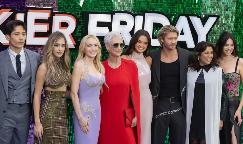 'Freakier Friday' film premiere, ODEON Luxe Leicester Square, London,