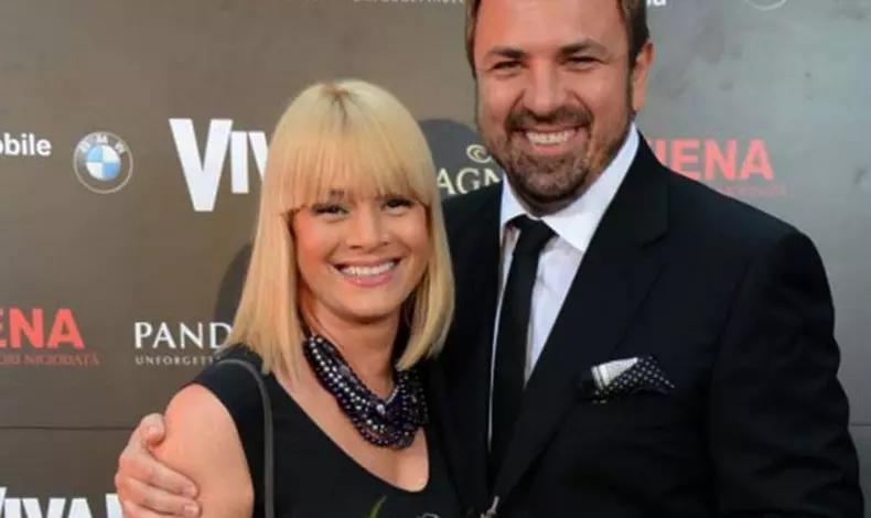 Horia Brenciu și soția lui