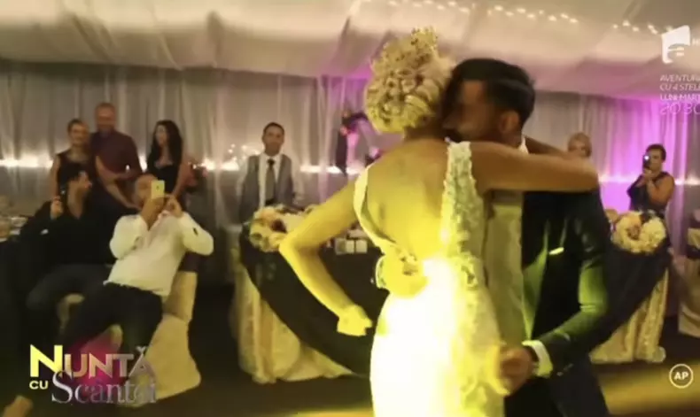 Valsul mirilor de la nunta lui Andrei Rotaru cu Cristina de la Insula Iubirii