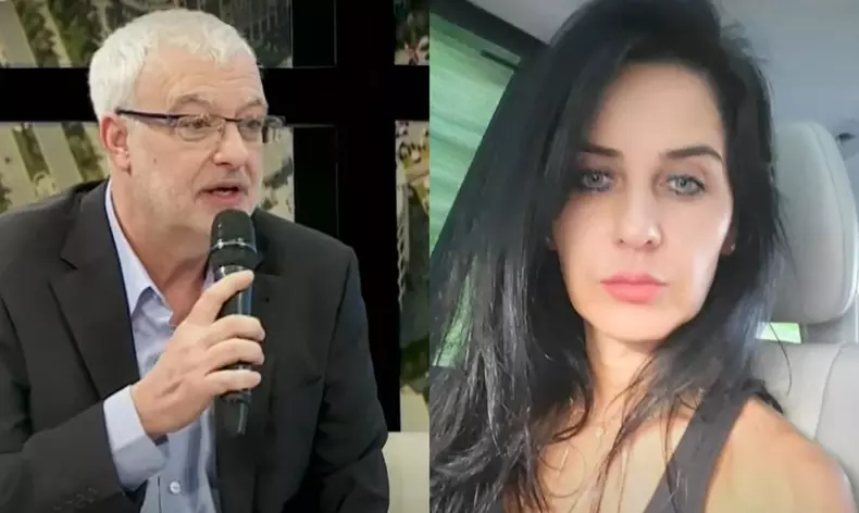 Catalin Crisan si iubita Camelia 2