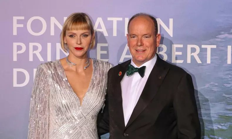 Photocall du gala "Monte-Carlo Gala for Planetary Health" organisé par la Fondation Prince Albert II de Monaco