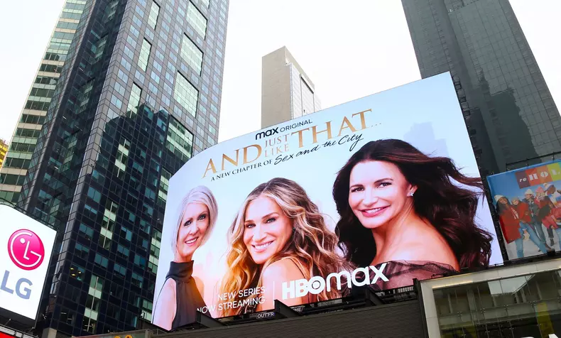 And Just Like That Billboard - NYC