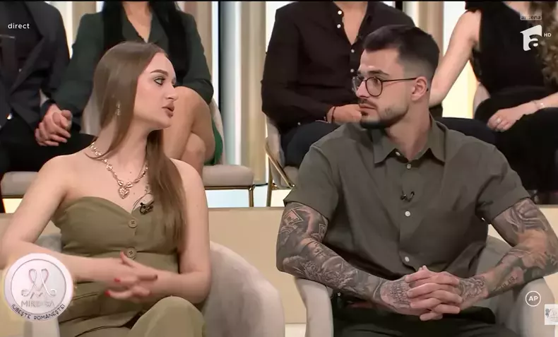 Adrian şi Edera de la Mireasa2