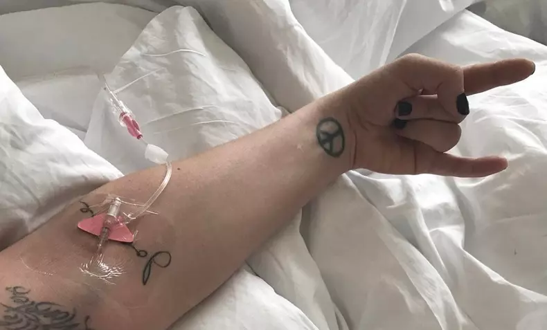 Lady Gaga la spital