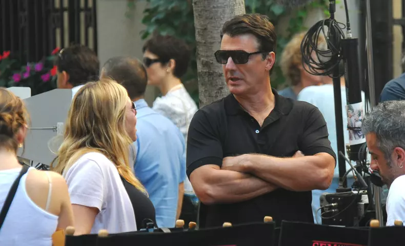Sarah Jessica Parker On the Set of "Sex And The City 2"