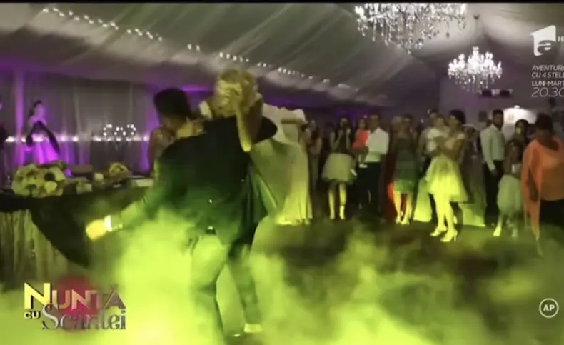 Valsul mirilor de la nunta lui Andrei Rotaru cu Cristina de la Insula Iubirii