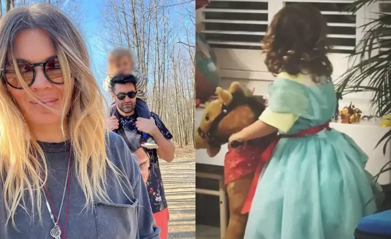 Gina Pistol și familia