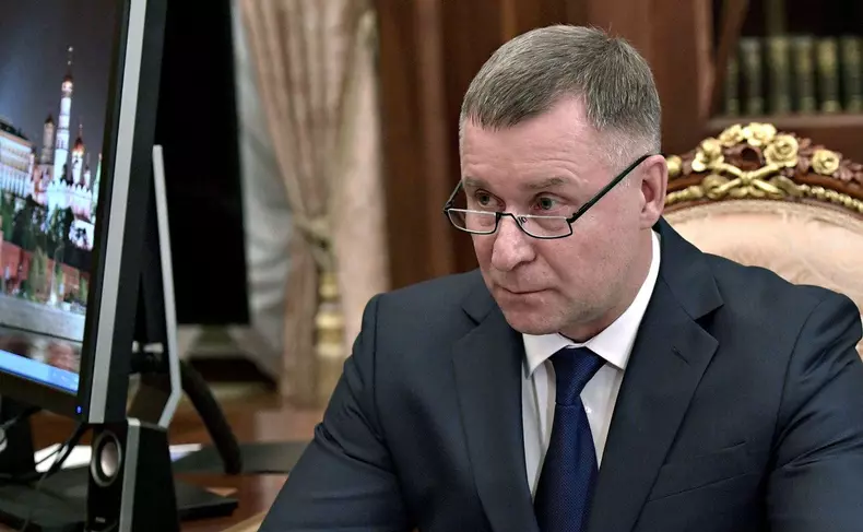 Moscow, Russia. 27 December, 2019. Russian Emergency Situations Minister Yevgeny Zinichev during a meeting with President Vladimir Putin at the Kremlin December 27, 2019 in Moscow, Russia.  Credit: Aleksey Nikolskyi/Kremlin Pool/Alamy Live News