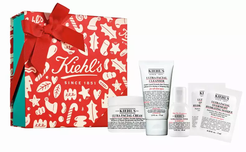 Set, cremă de față, demachiant, toner, măști, Kiehl's, 162 lei