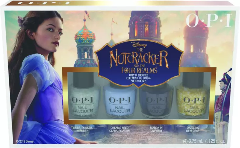 Set lacuri de unghii mini, OPI, The Nutcracker and The Four Realms, 72,59 lei