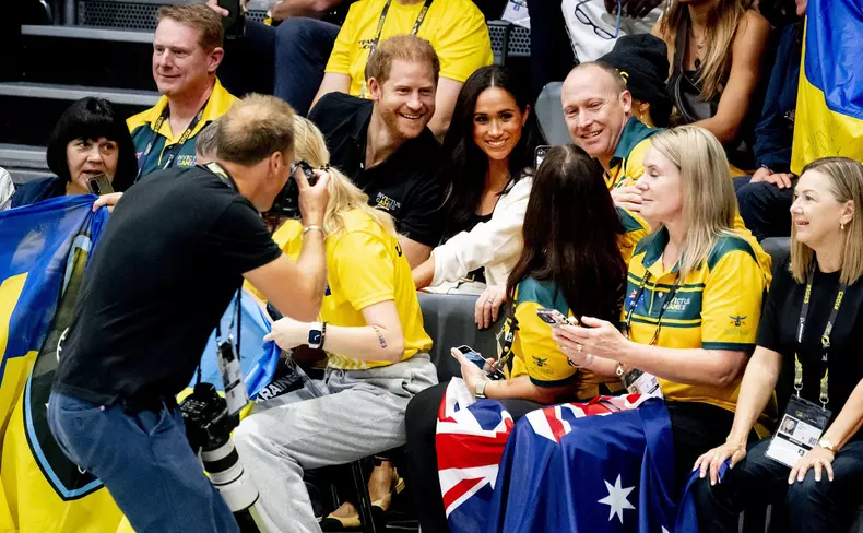 Meghan And Harry At The Invictus Games - Dusseldorf