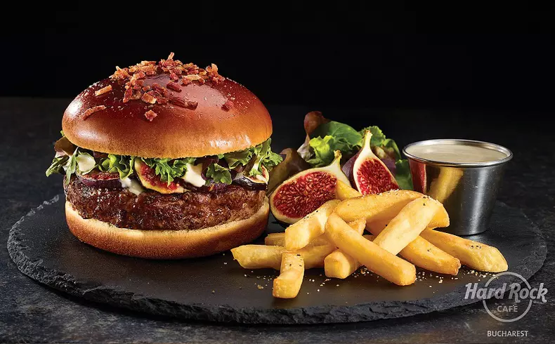 Foie Gras and Truffle Beef Burger