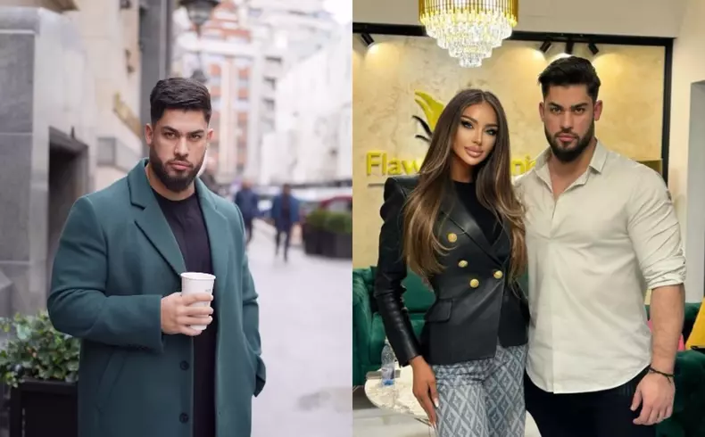 Bianca Dragusanu si Auday Al Ahmad