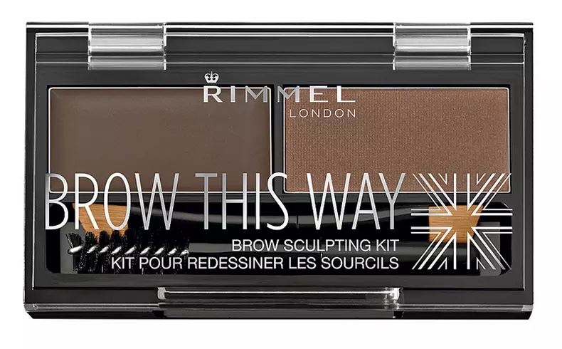 Kit pentru definirea sprâncenelor Brow this Way, Rimmel, 19 lei