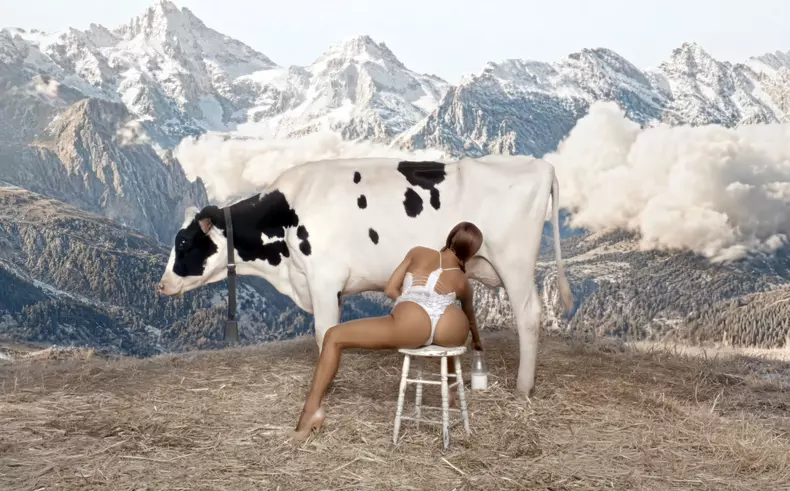 Kanye West and wife Bianca Censori new music video
