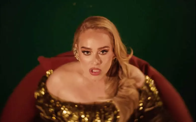 Adele unveils new music video recorded for a song from her 2021 album 30