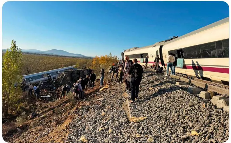 Spain: New train accident: an Iryo and a AVE train collide near Urda (Toledo), Wednesday, October 28, 2026