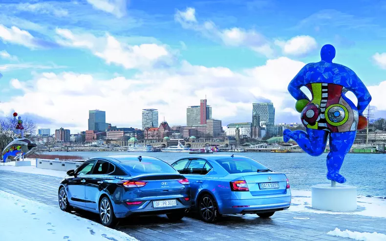 Vergleich Hyundai i30 Fastback Skoda Octavia