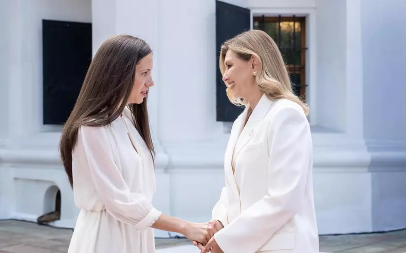 Mirabela Grădinaru și Olena Zelenska (2)