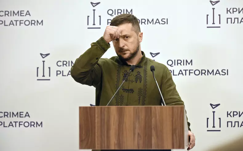 Zelensky Vows War Will End In Crimea - Kyiv