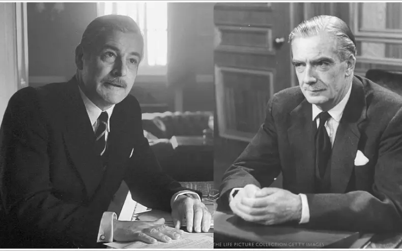 Jeremy Northam în rolul lui Anthony Eden