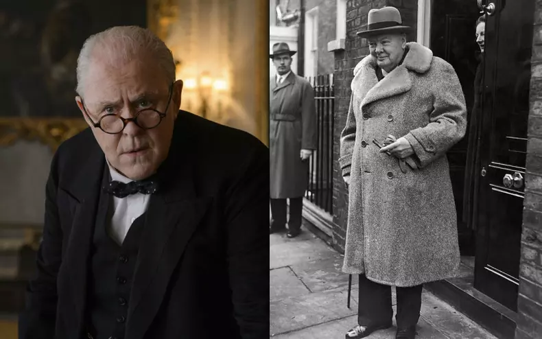 John Lithgow în rolul lui Winston Churchil