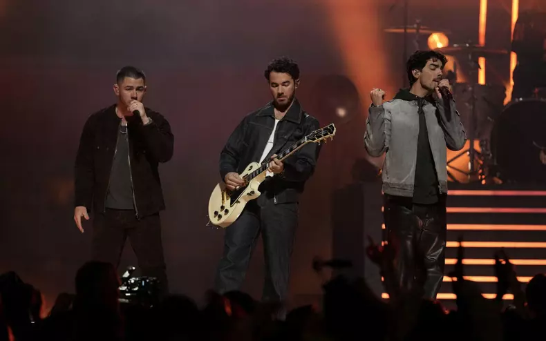 Jonas Brothers Perform At The 111th Grey Cup - Vancouver