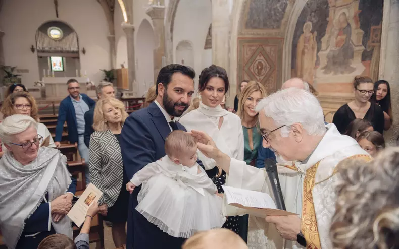 Catrinel Menghia și-a botezat fetița