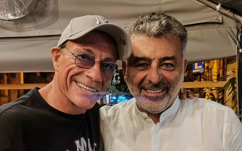 Chef Joseph Hadad, primele declarații după revederea cu Van Damme. Are dieta lui personală (1)